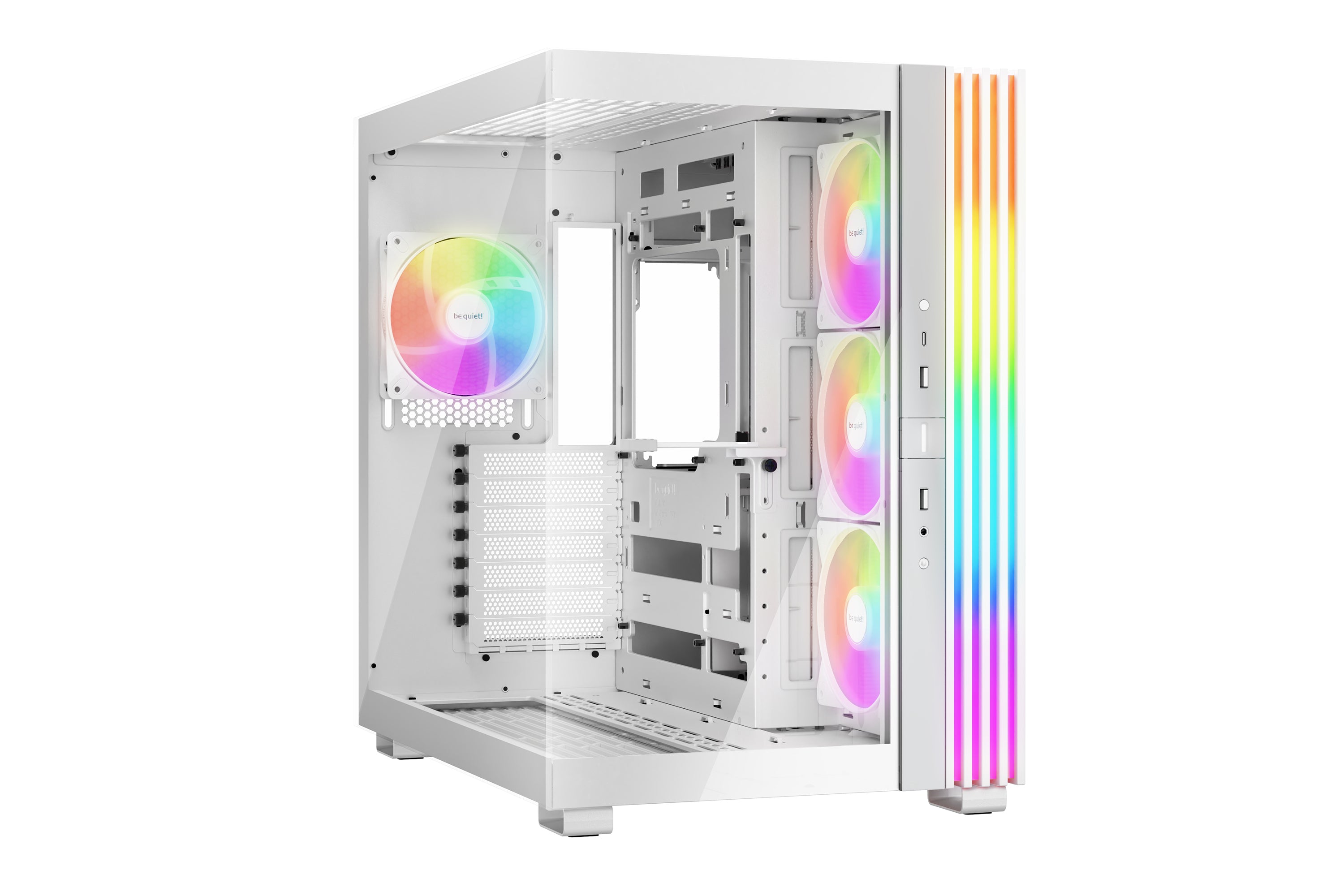 Gabinete Be Quiet! LIGHT BASE 600 LX, Mid-Tower, ATX con 4 ventiladores preinstalados