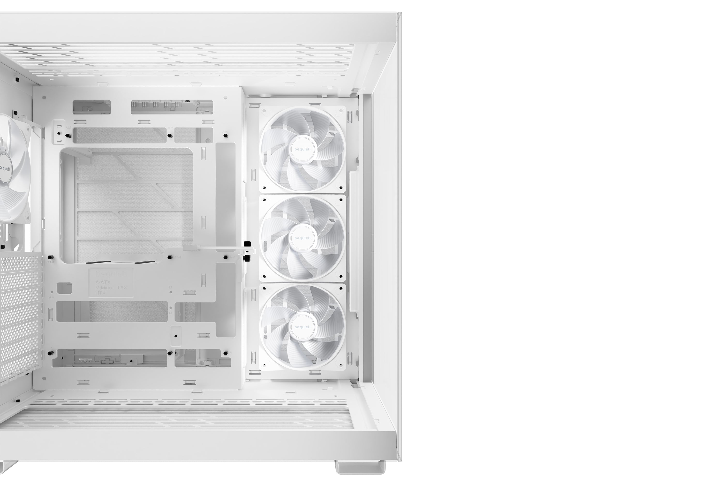 Gabinete Be Quiet! LIGHT BASE 600 LX, Mid-Tower, ATX con 4 ventiladores preinstalados