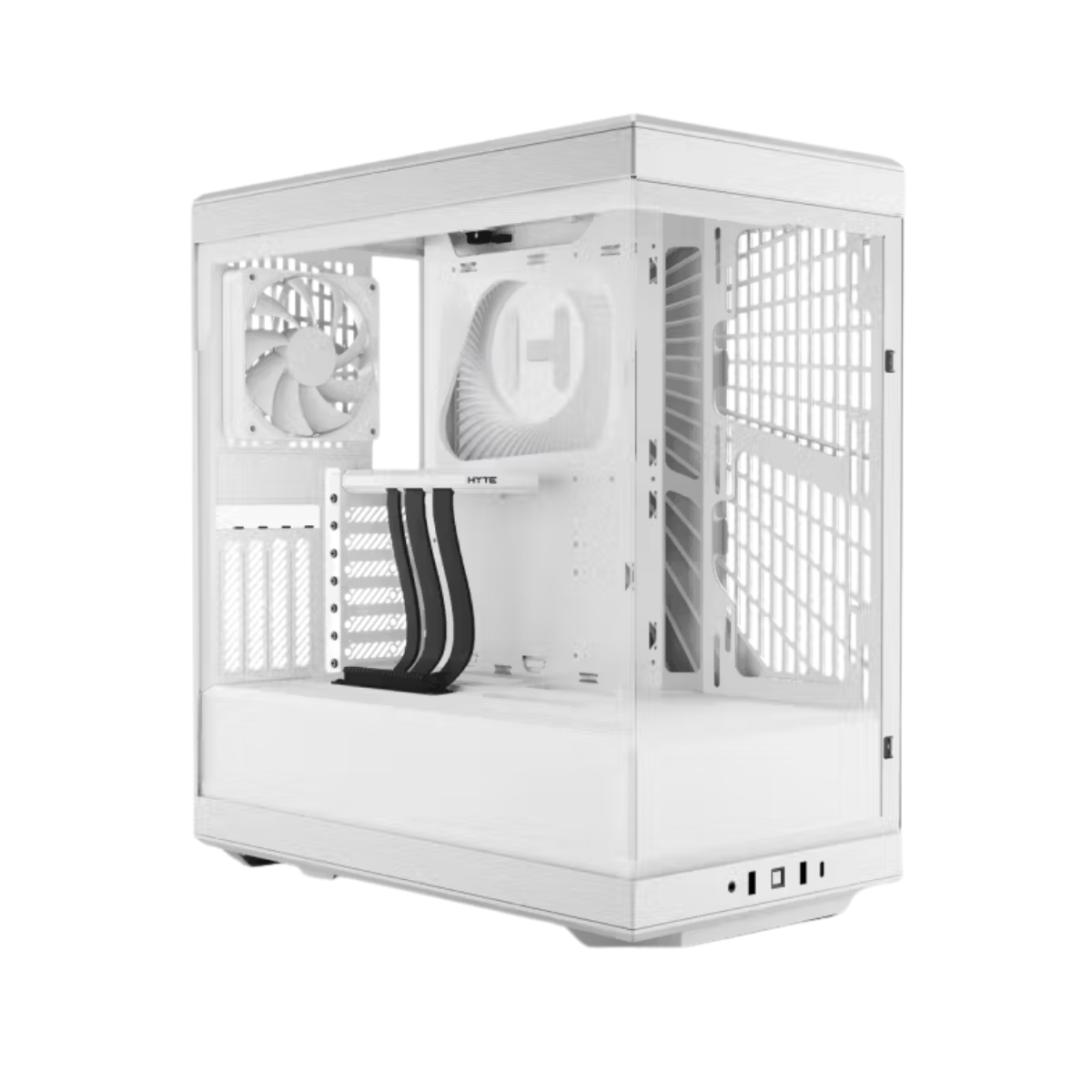 Gabinete Hyte Y40 S-Tier, ATX, Mid-tower, Snow White