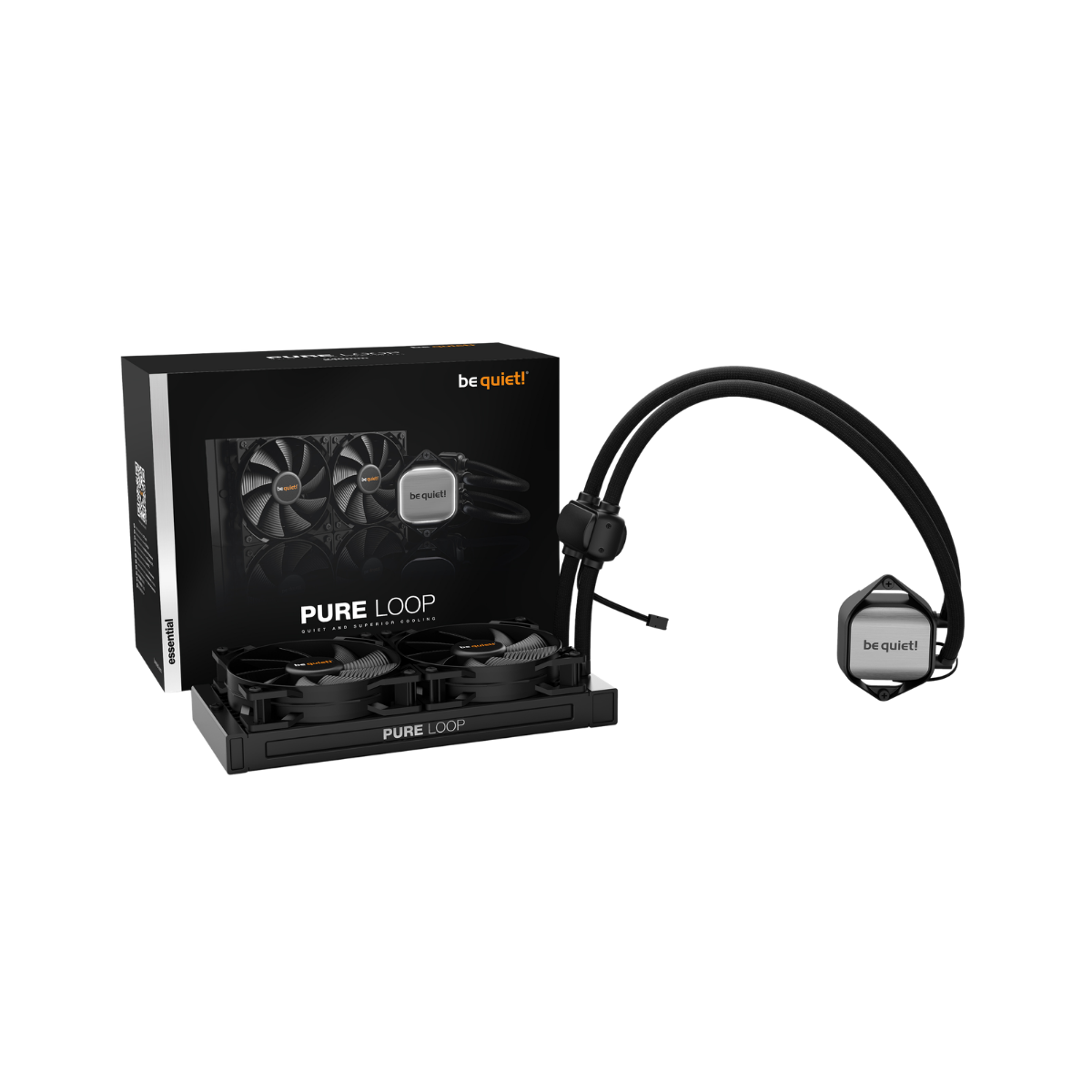 Enfriamiento Líquido Be Quiet! PURE LOOP 3 LX 240mm, hasta 2100RPM, color negro