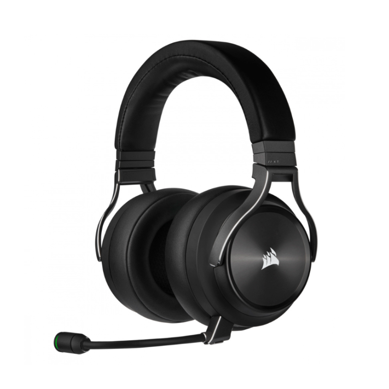 Auriculares Gamer Corsair Virtuoso Rgb Wireless Xt Negro Negro