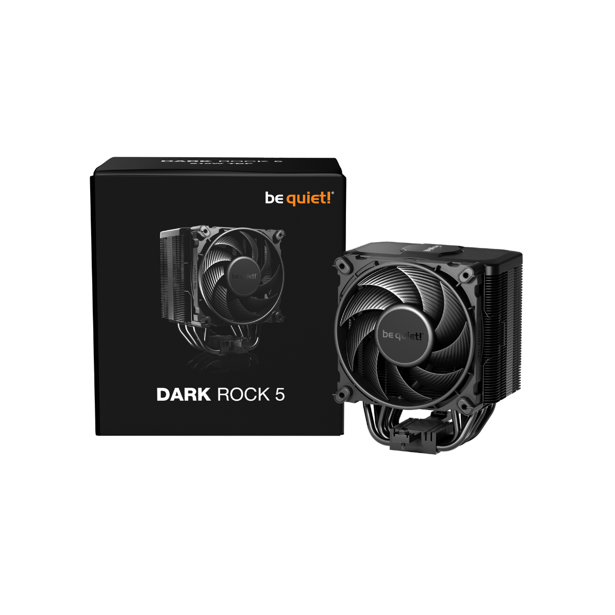 Disipador de calor Be Quiet! Dark Rock 5, 120mm, hasta 2100RPM, color negro