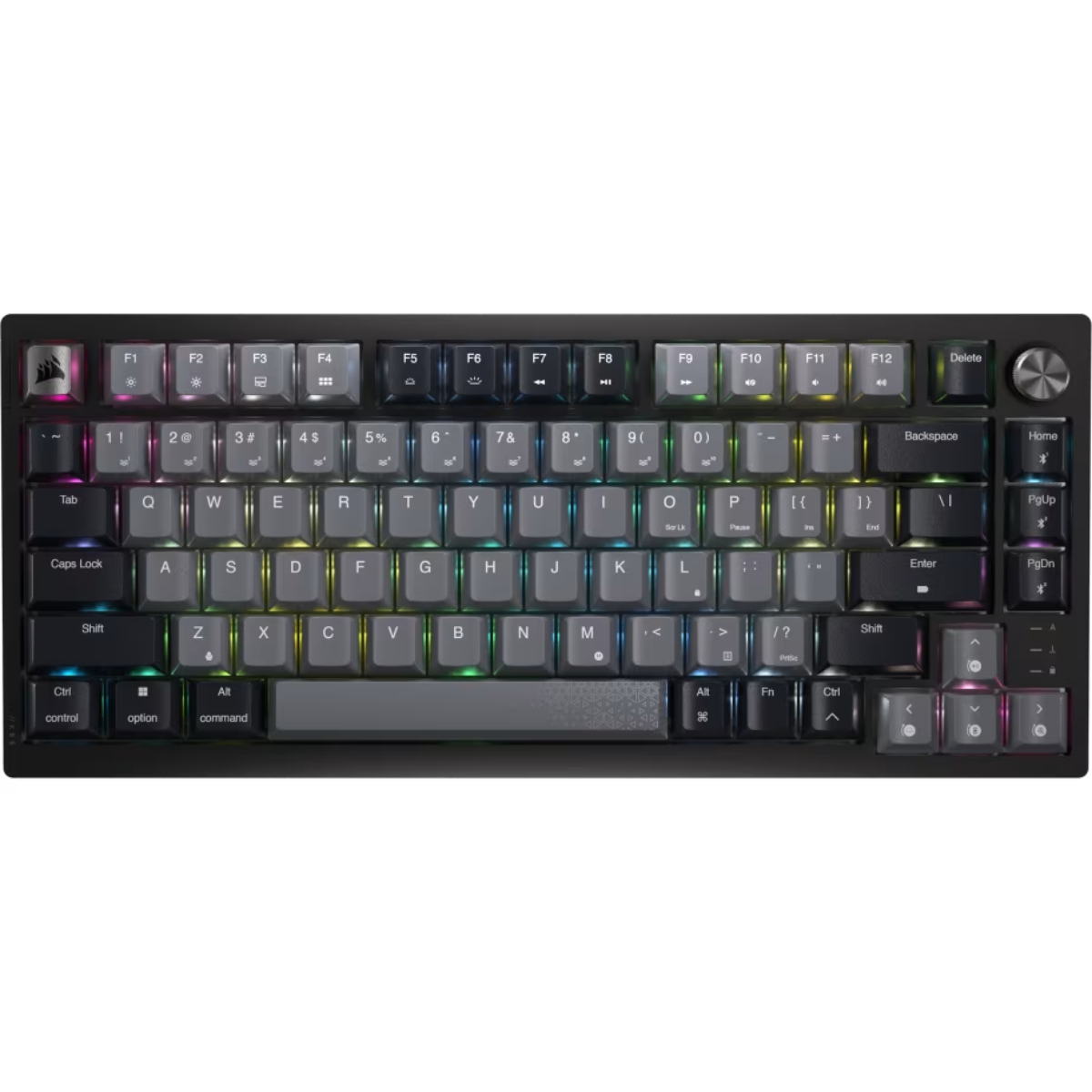 Teclado Mecánico Gamer Corsair K65 PLUS Wireless RGB 75% Inalámbrico
