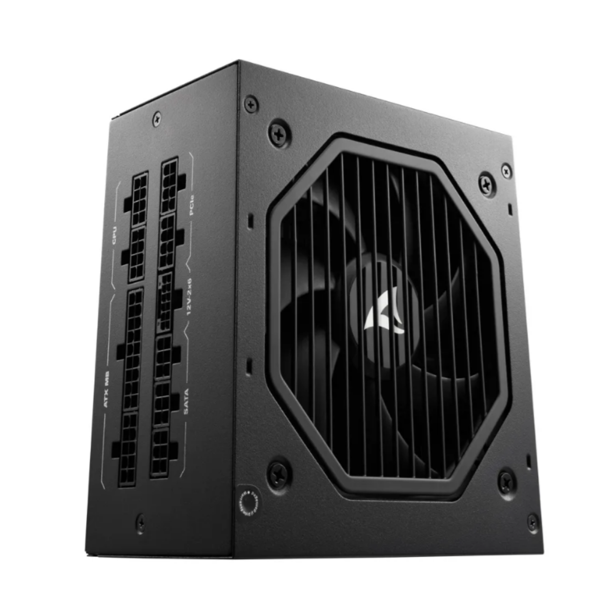 Fuente De Poder Sharkoon Rebel P20 750W Cybernetics Gold ATX 3.1, color negro