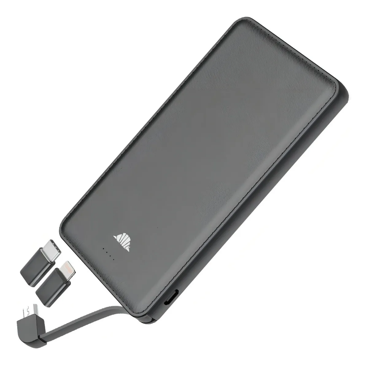 Cargador Portátil Intelliarmor IP-10M de 10,000 MAh USB Slim Power, color negro