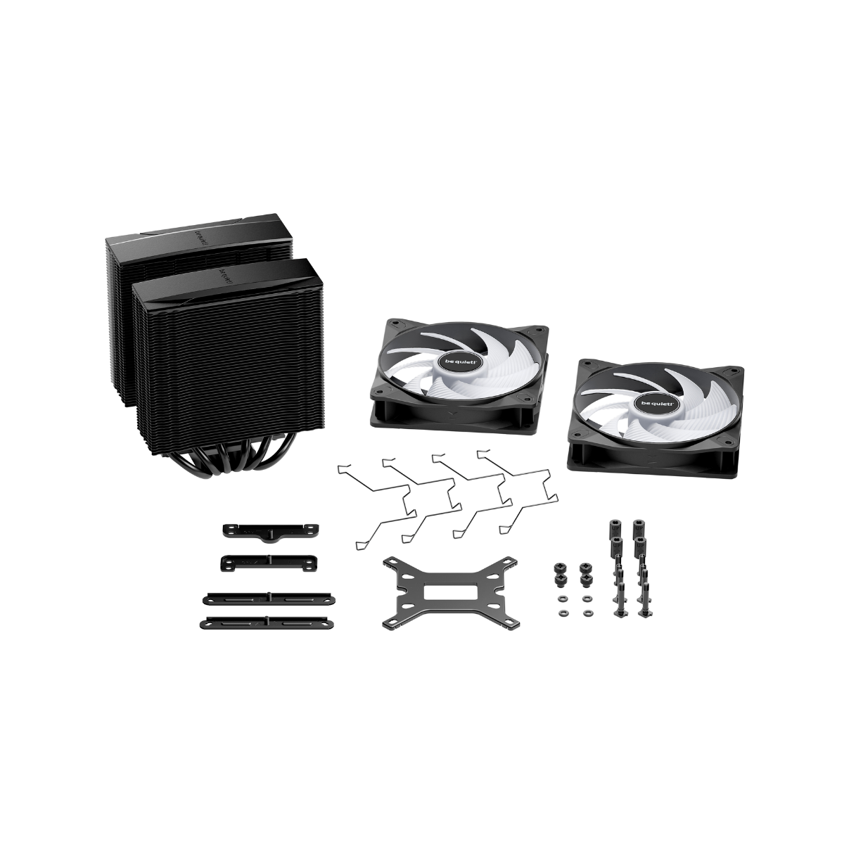 Disipador de calor Be Quiet! PURE ROCK PRO 3 LX para CPU, 120mm, hasta 2000RPM, color negro