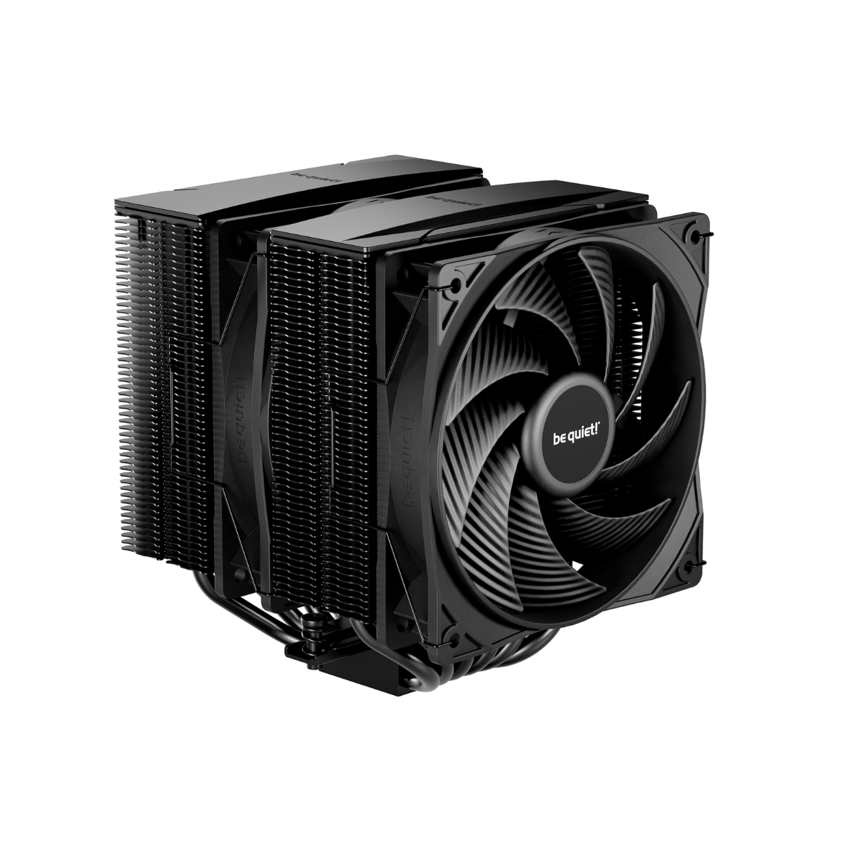 Disipador de calor Be Quiet! PURE ROCK PRO 3 Dual Tower con 2 Ventiladores Pure Wings 3 120mm PWM, color negro