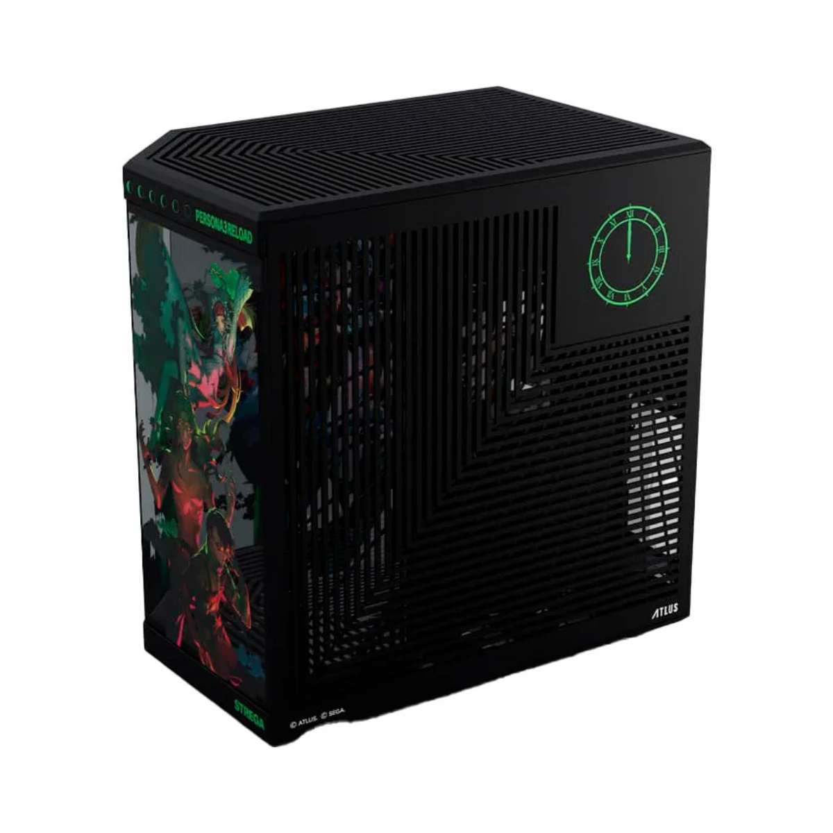 Gabinete Hyte Y70 Persona 3 Reload E-ATX Vidrio templado, color negro