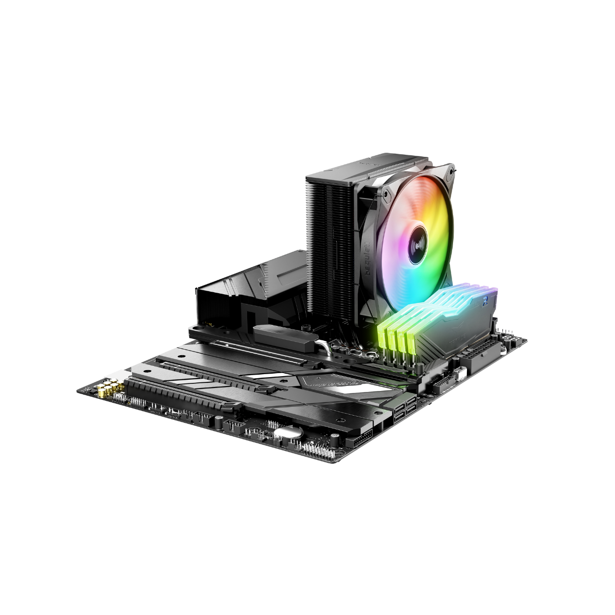Disipador de calor Be Quiet! PURE ROCK 3 LX, 120mm, hasta 2000RPM, color negro