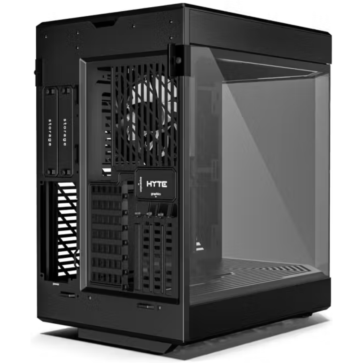 Gabinete Hyte Y60 Mid-Tower ATX, con Vidrio Templado, color negro
