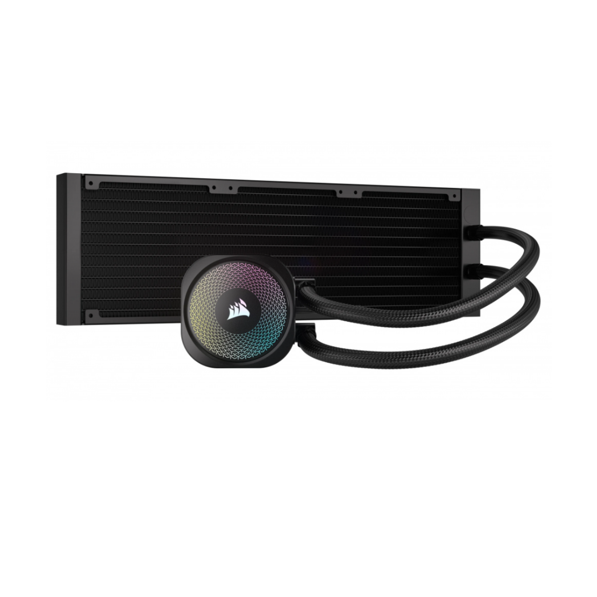 Enfriamiento Líquido Corsair Nautilus 360 RS ARGB AIO, hasta 1700RPM, color negro