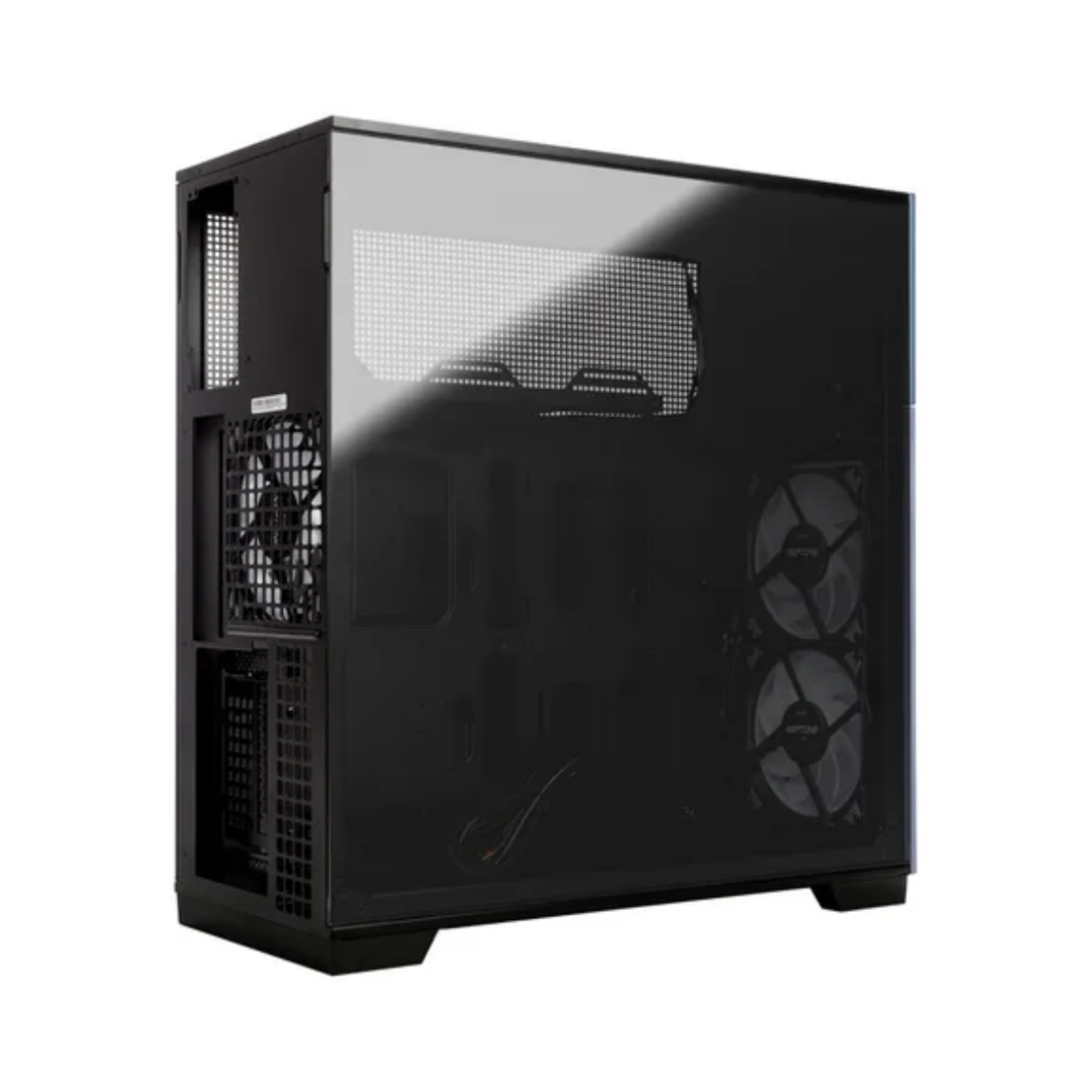 Gabinete InWin F5 Full Tower E-ATX Vidrio Templado, color negro