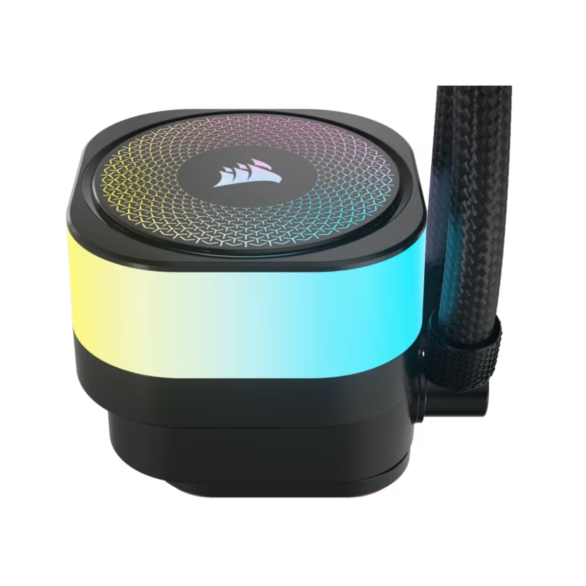 Enfriamiento Liquido Corsair iCUE Link Titan 240 RX RGB AIO, color negro