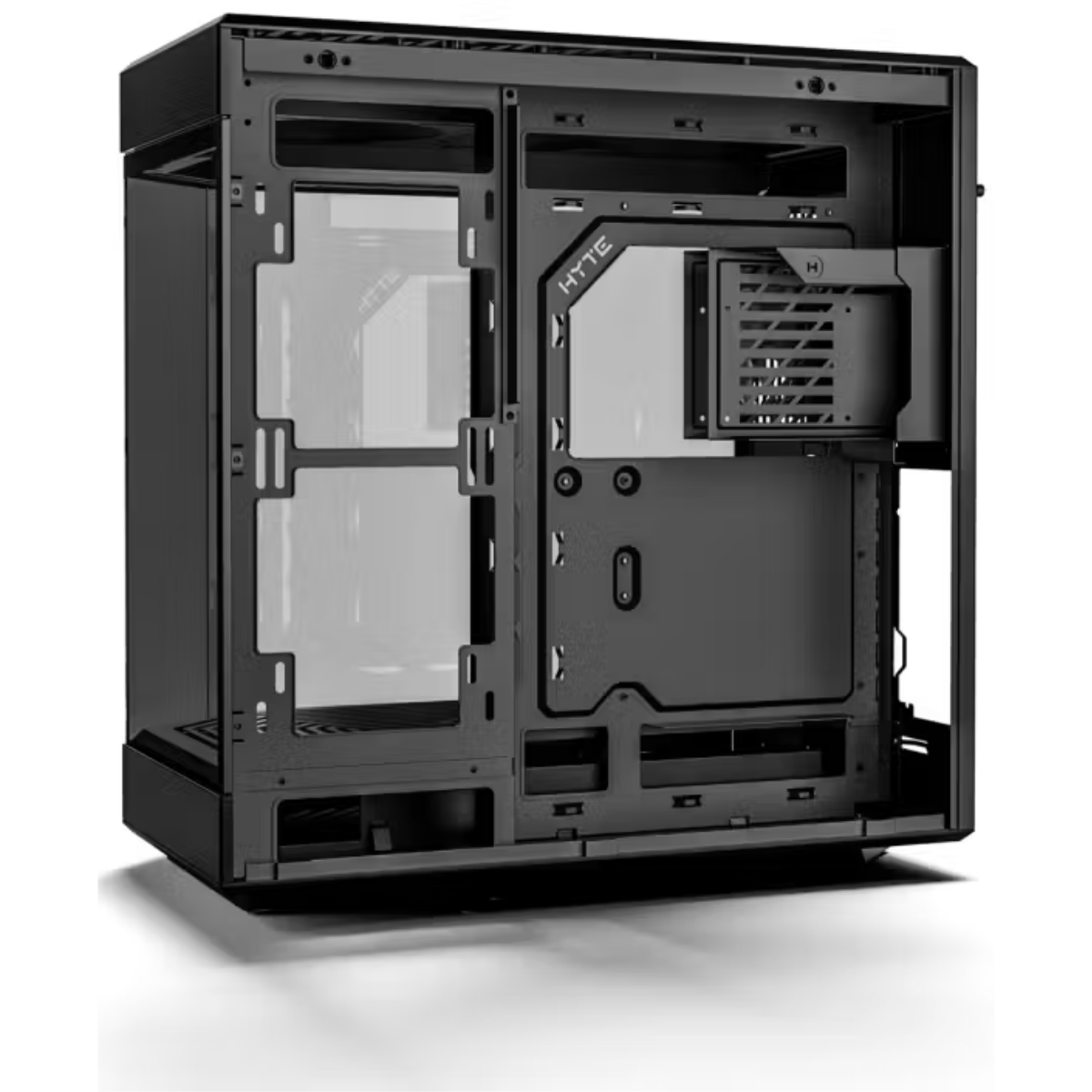 Gabinete Hyte Y60 Mid-Tower ATX, con Vidrio Templado, color negro