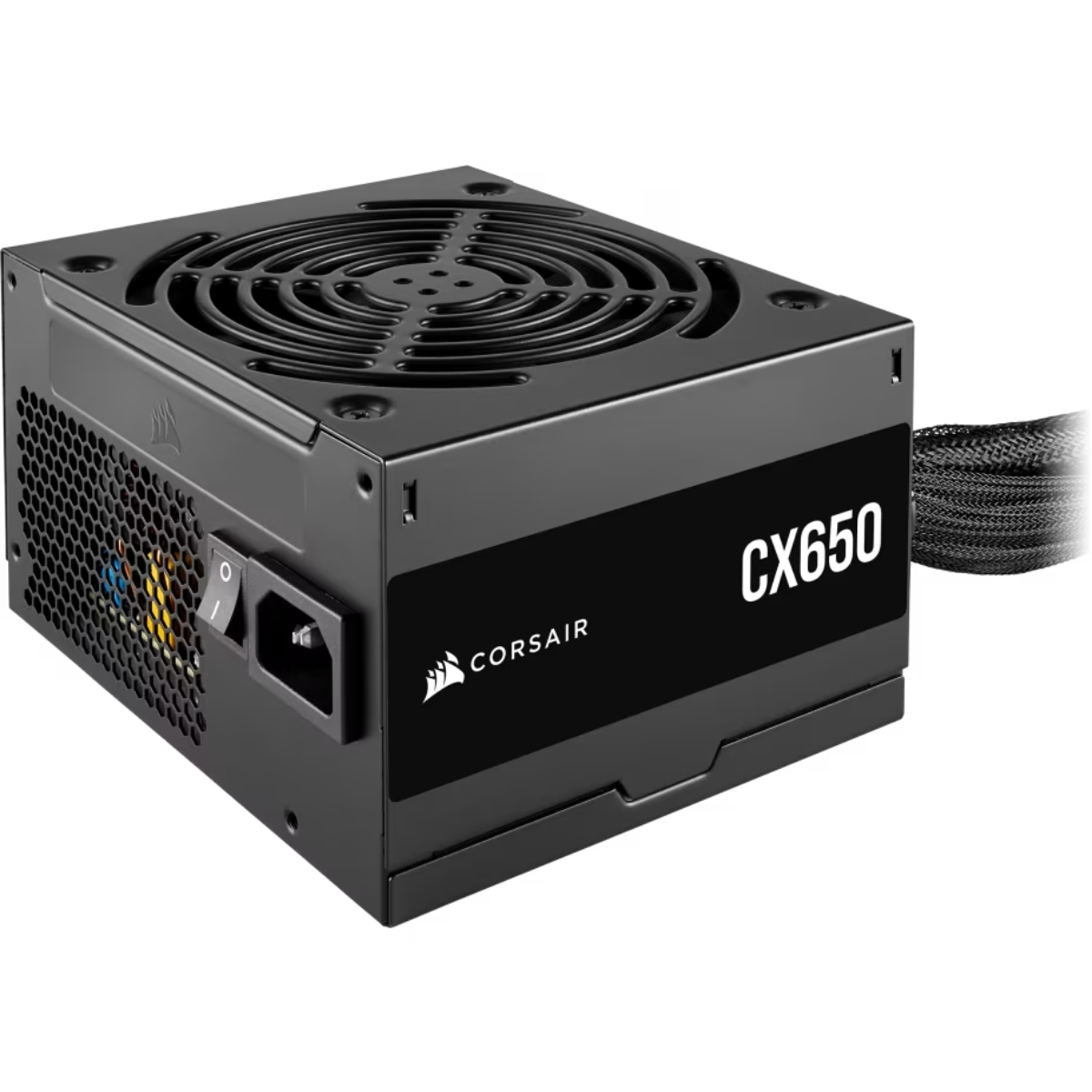 Fuente De Poder Corsair CX650 ATX 80 Plus Bronze, color negro