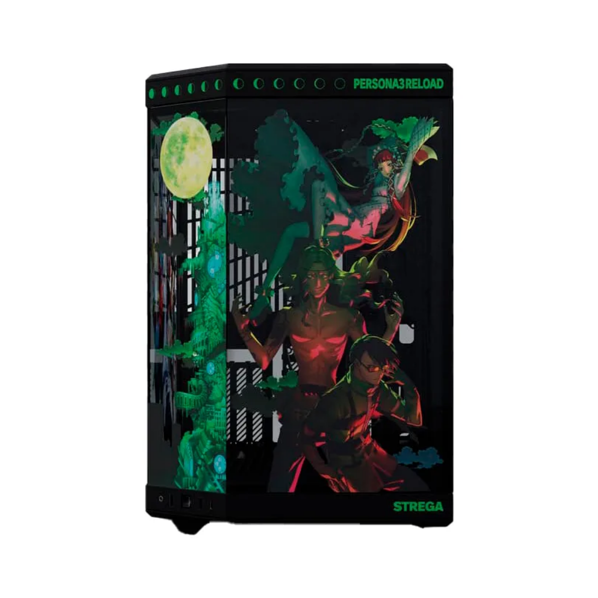 Gabinete Hyte Y70 Persona 3 Reload E-ATX Vidrio templado, color negro