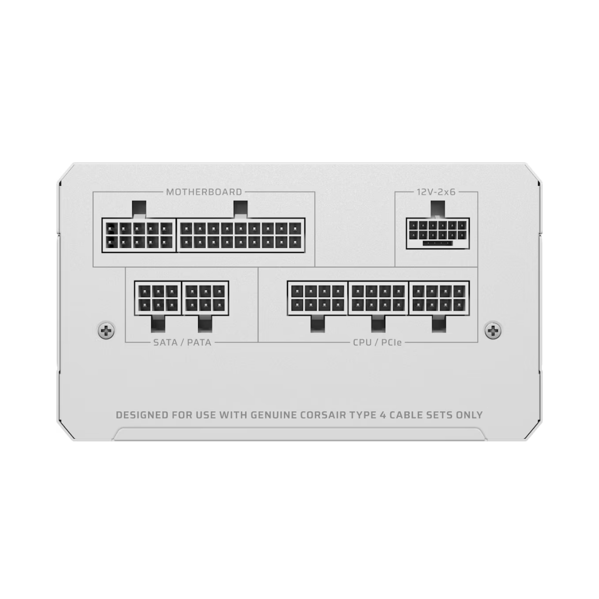Fuente de Poder Corsair RM850e Cybernetics Gold Modular ATX, color blanco