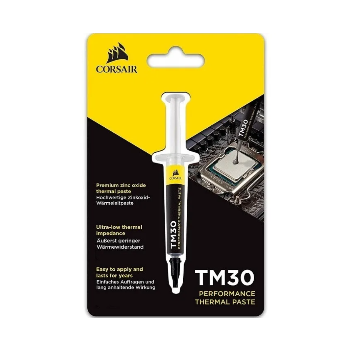 Pasta Termica Corsair TM30, Jeringa de 3g de alto rendimiento