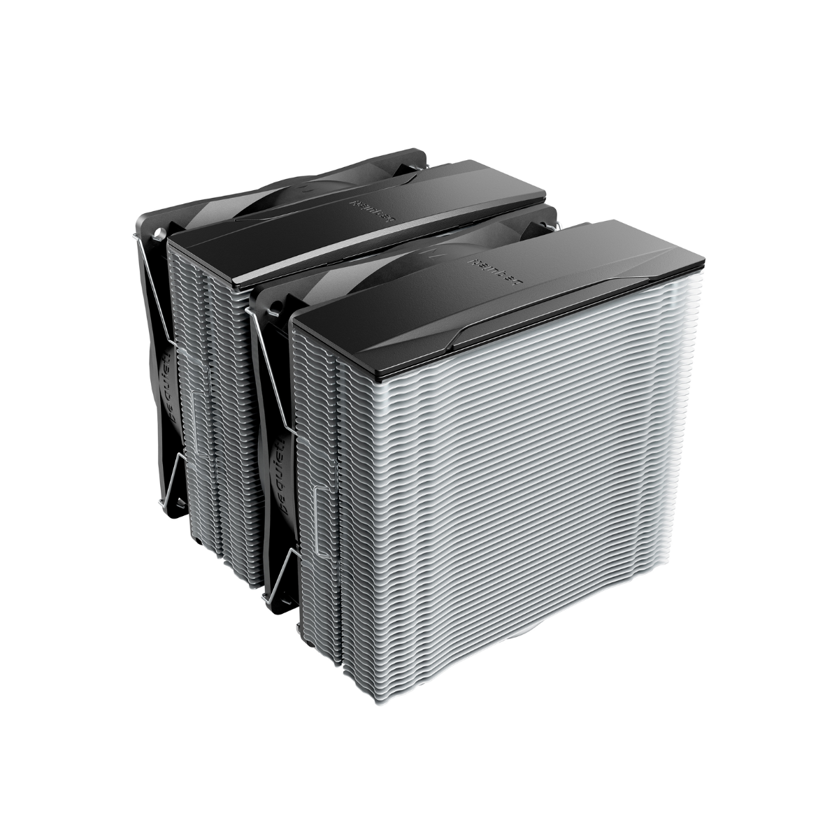 Disipador de calor Be Quiet! PURE ROCK PRO 3 Dual Tower, con 2 Ventiladores Pure Wings 3 120mm PWM, color gris