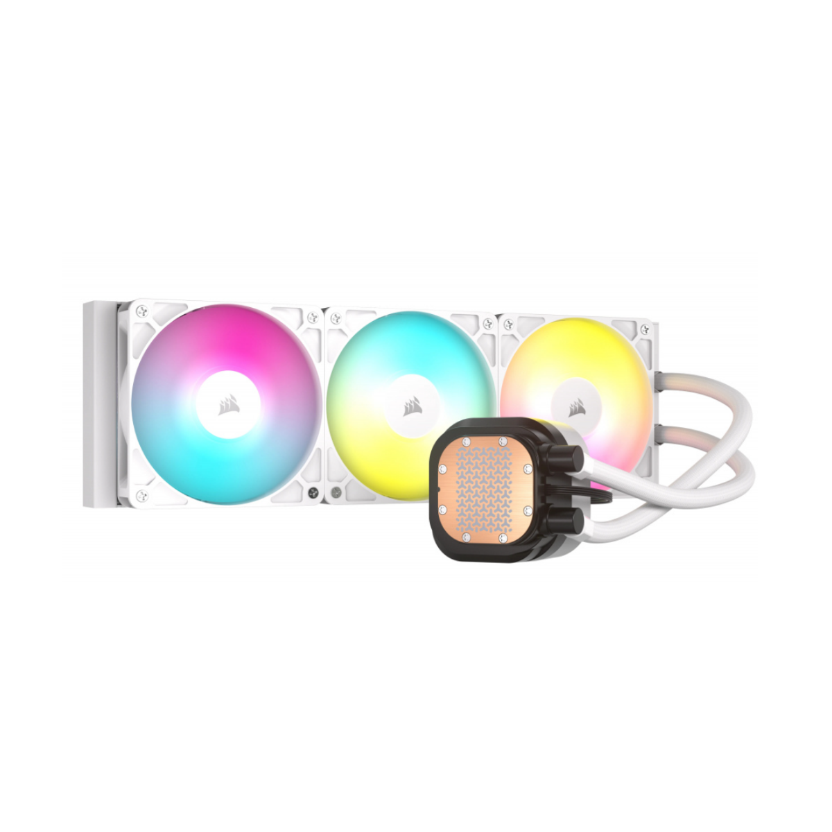 Enfriamiento Líquido Corsair Nautilus 360 RS ARGB, color blanco