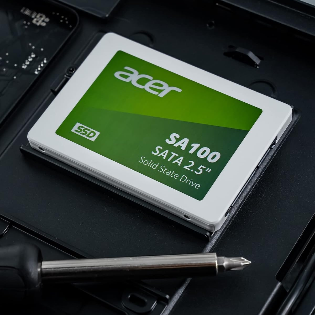 Unidad SSD Acer SA100 de 240GB, 2.5", 500MB/s y 560 MB/s