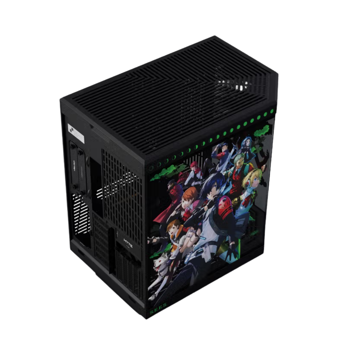 Gabinete Hyte Y70 Persona 3 Reload E-ATX Vidrio templado, color negro