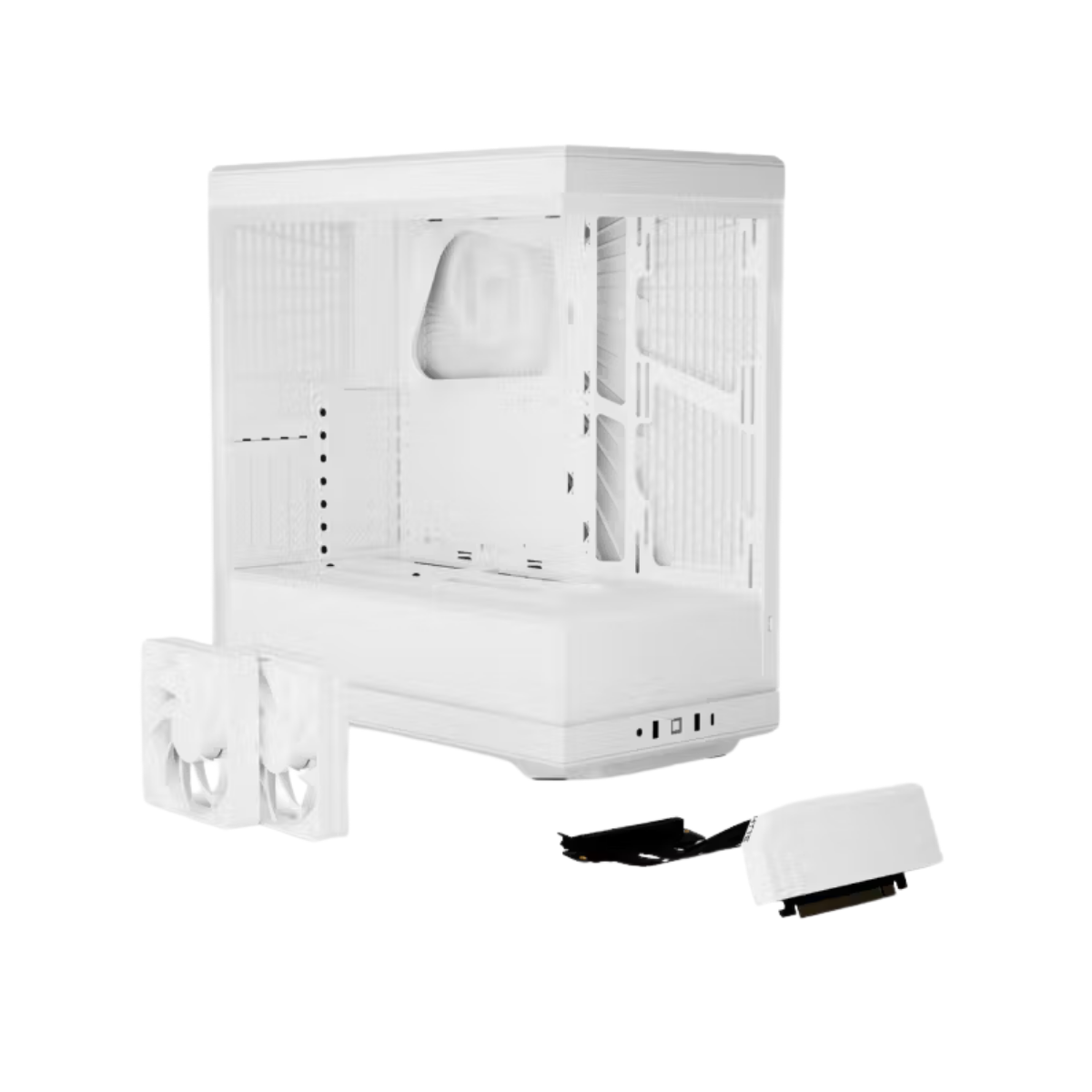 Gabinete Hyte Y40 S-Tier, ATX, Mid-tower, Snow White