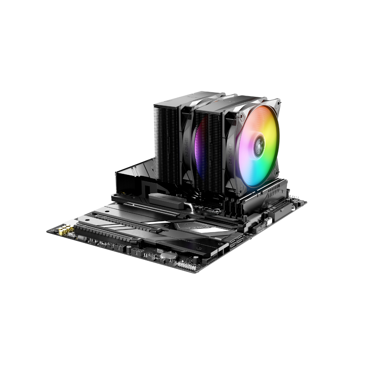 Disipador de calor Be Quiet! PURE ROCK PRO 3 LX para CPU, 120mm, hasta 2000RPM, color negro