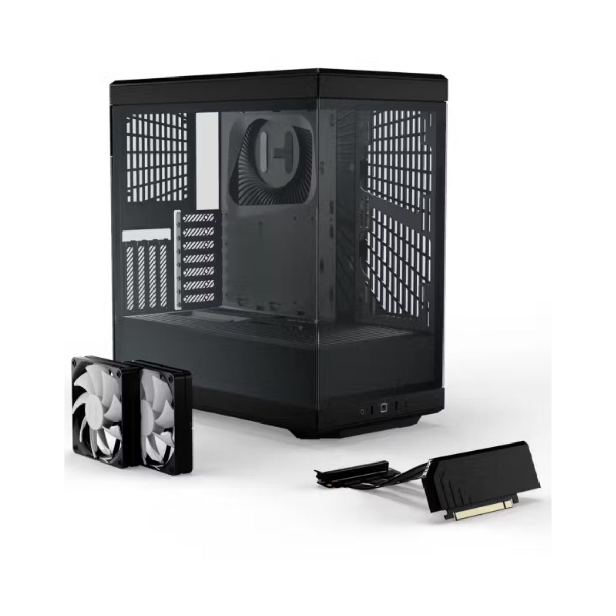 Gabínete Gamer Hyte Y40 S-Tier ATX, Color Negro