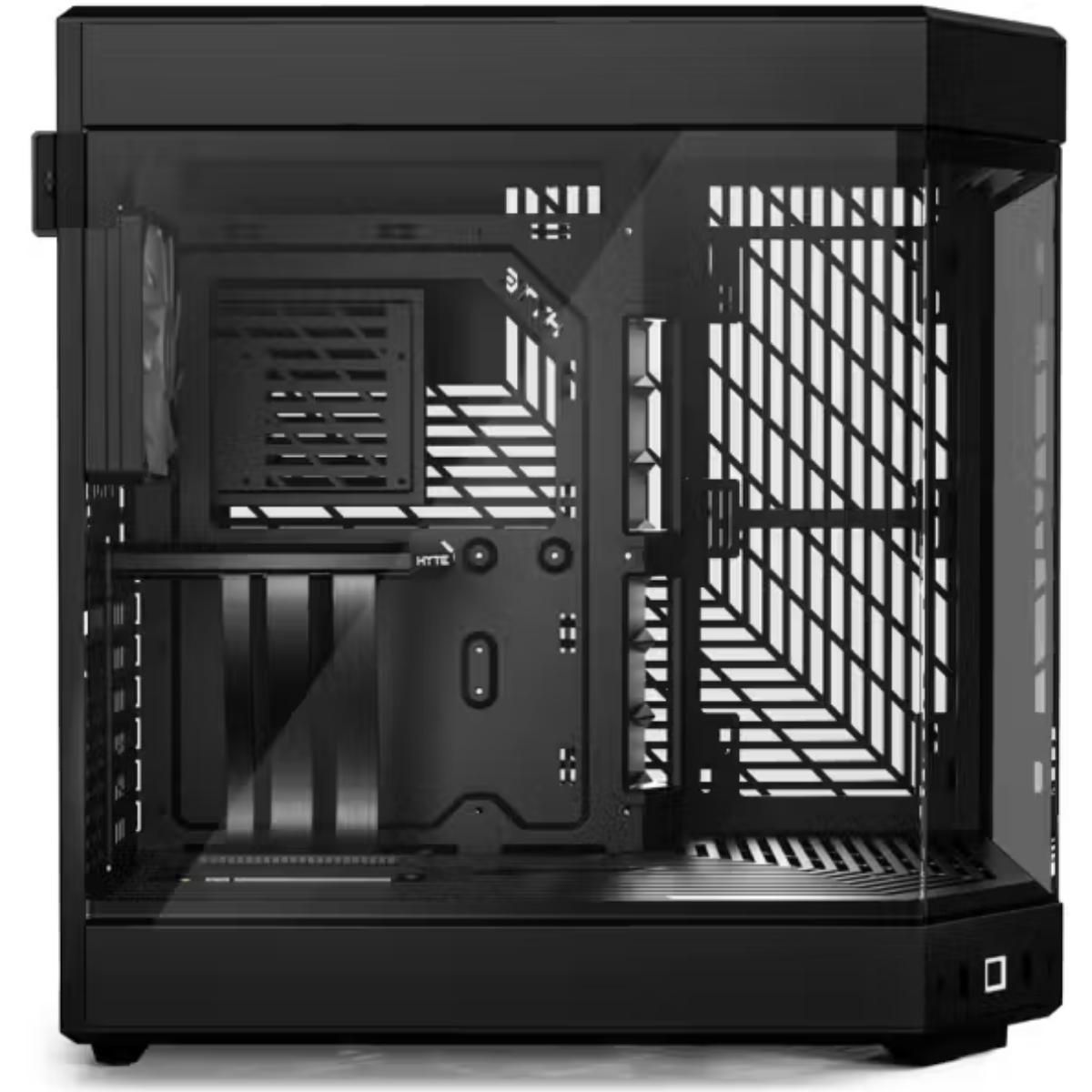 Gabinete Hyte Y60 Mid-Tower ATX, con Vidrio Templado, color negro