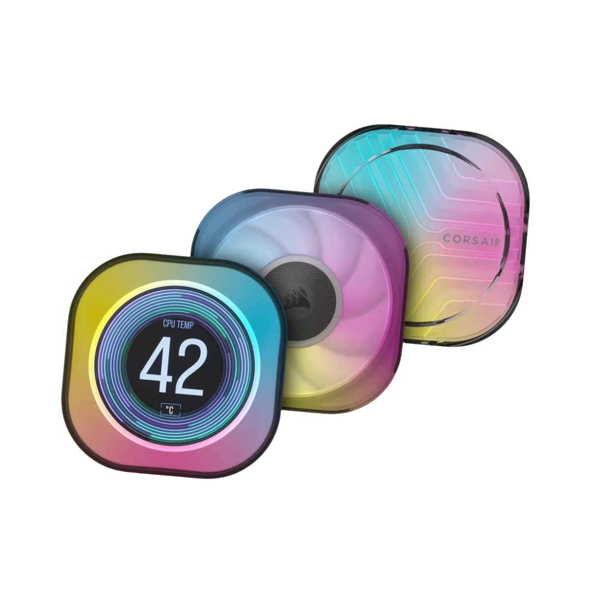 Enfriamiento Liquido Corsair iCUE Link Titan 240 RX RGB AIO, color negro