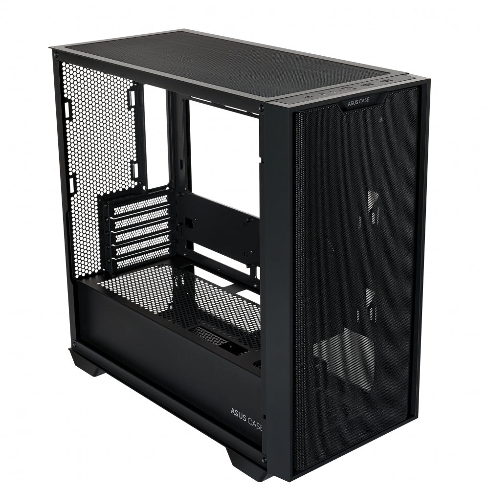 Gabinete ASUS A21 Micro-ATX Cableado Trasero Negro