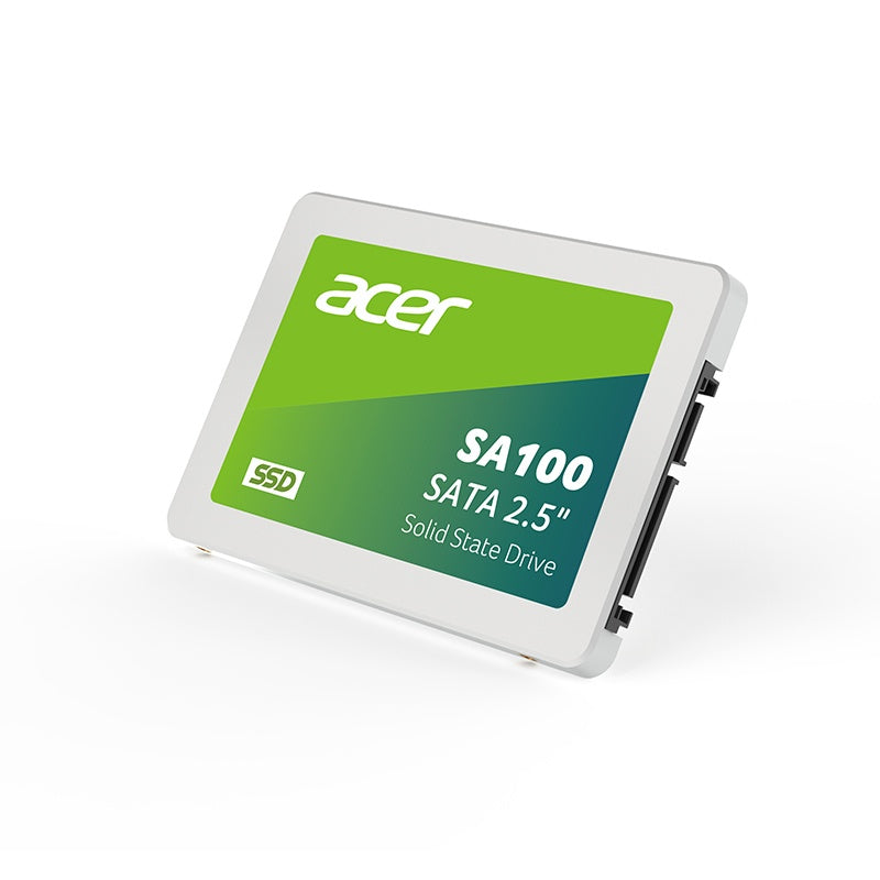 Unidad SSD Acer SA100, 480GB, 2.5", 500MB/s Escritura, 560 MB/s Lectura, SATA III