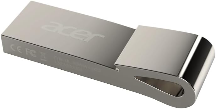 Memoria USB Acer UF200, 8GB, USB-A 2.0, Lectura 30MB/s, Escritura 15MB/s, Plata