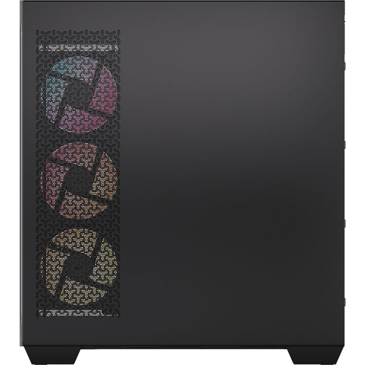 Gabinete Gamer Corsair 3500X LX-R RGB, iCUE Link, Mid Tower, color negro