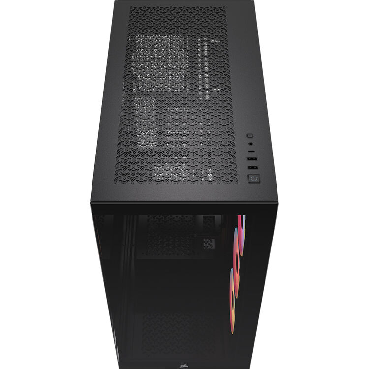 Gabinete Gamer Corsair 3500X LX-R RGB, iCUE Link, Mid Tower, color negro