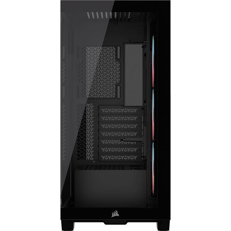 Gabinete Gamer Corsair 3500X LX-R RGB, iCUE Link, Mid Tower, color negro
