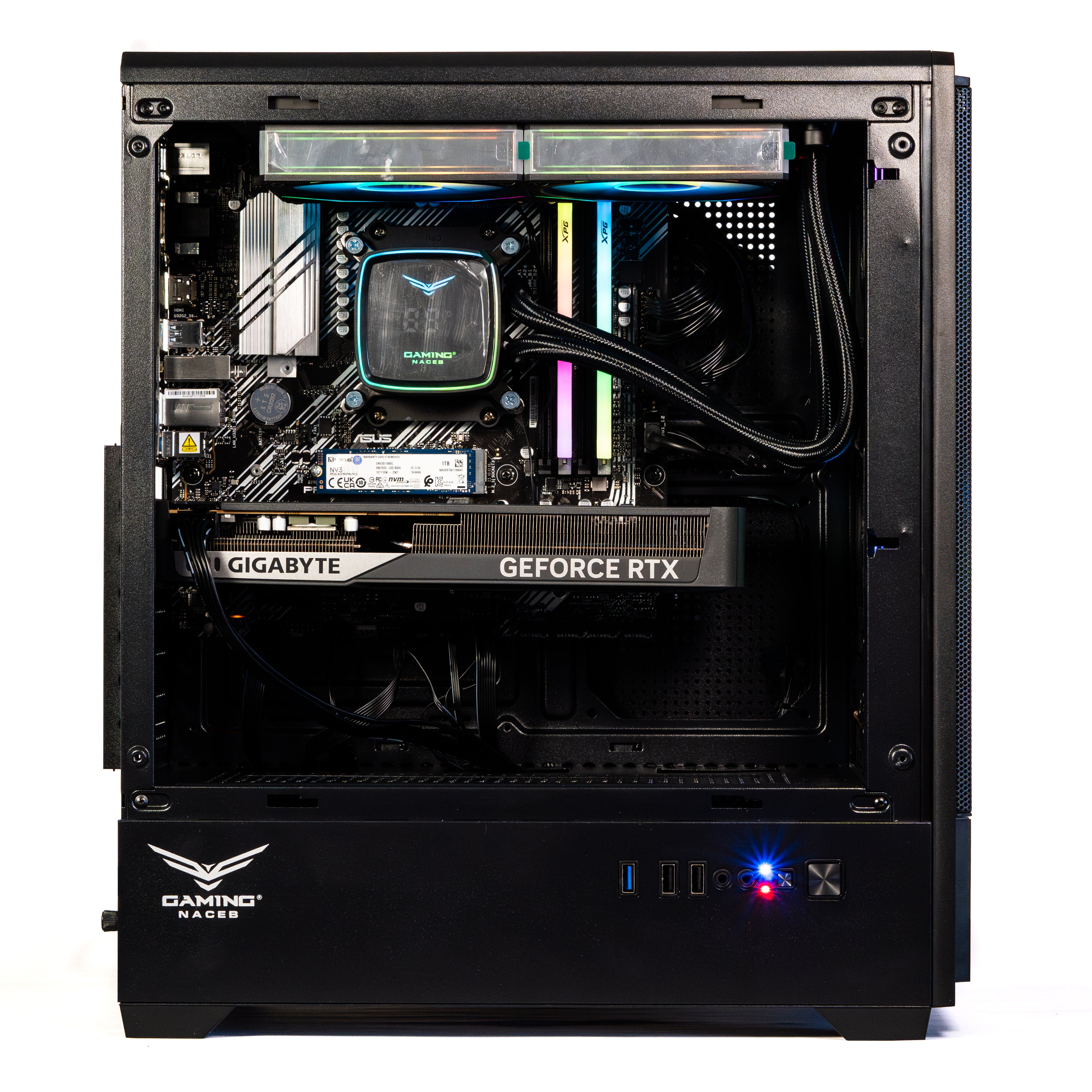 PC Gaming Naceb Trooper High-End | Ryzen 7 5700X + RTX 5060 + 32GB RAM
