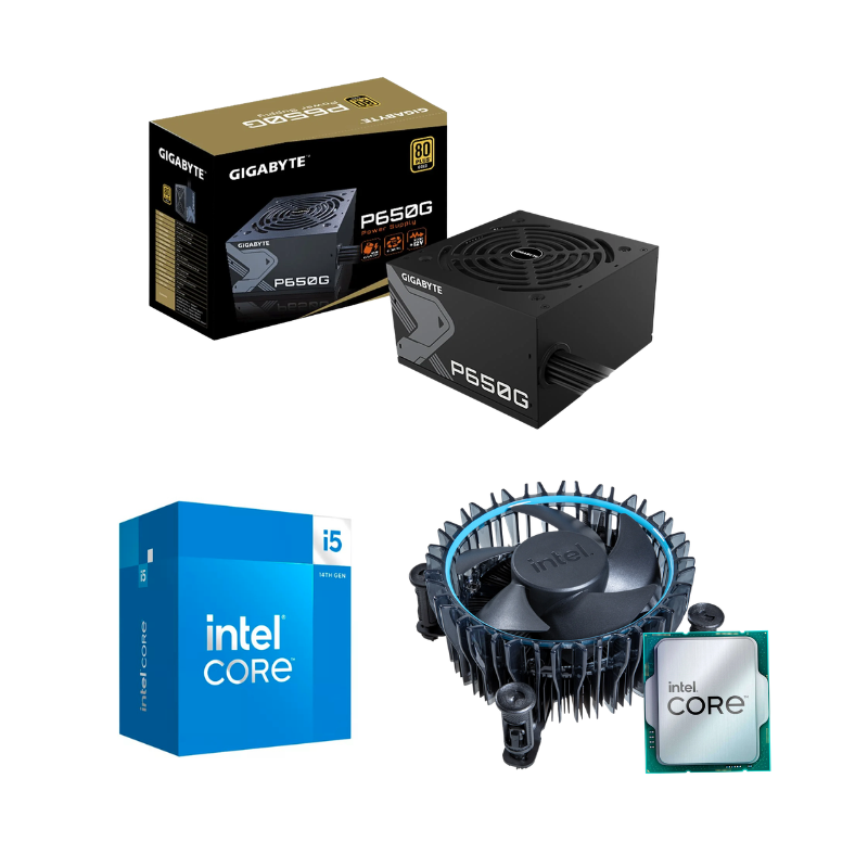 COMPUTADORA GAMING EVOTEC RYZEN 5 5500, 16GB, 480GB, RTX 3050, 650W 80+GOLD