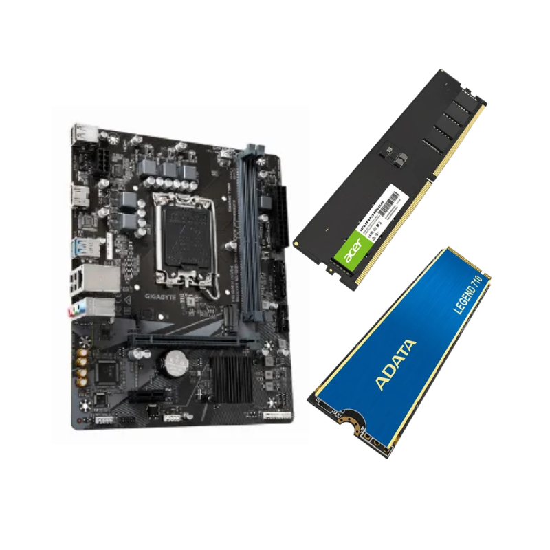 COMPUTADORA GAMING CORE I3-12100, 16GB, 512GB, 650W 80+GOLD