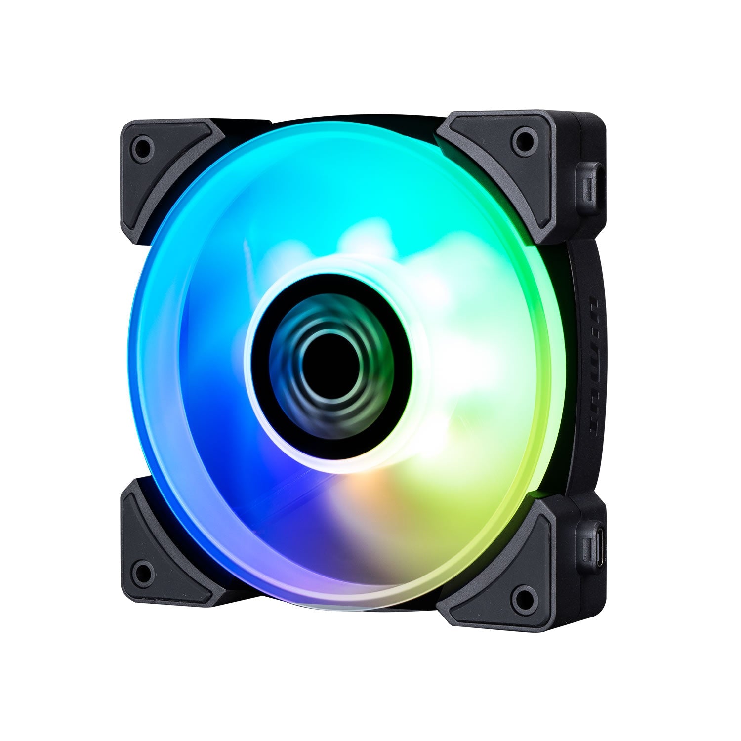 Ventilador InWin LN120 ARGB, 900-2200rpm, color negro, 3pz