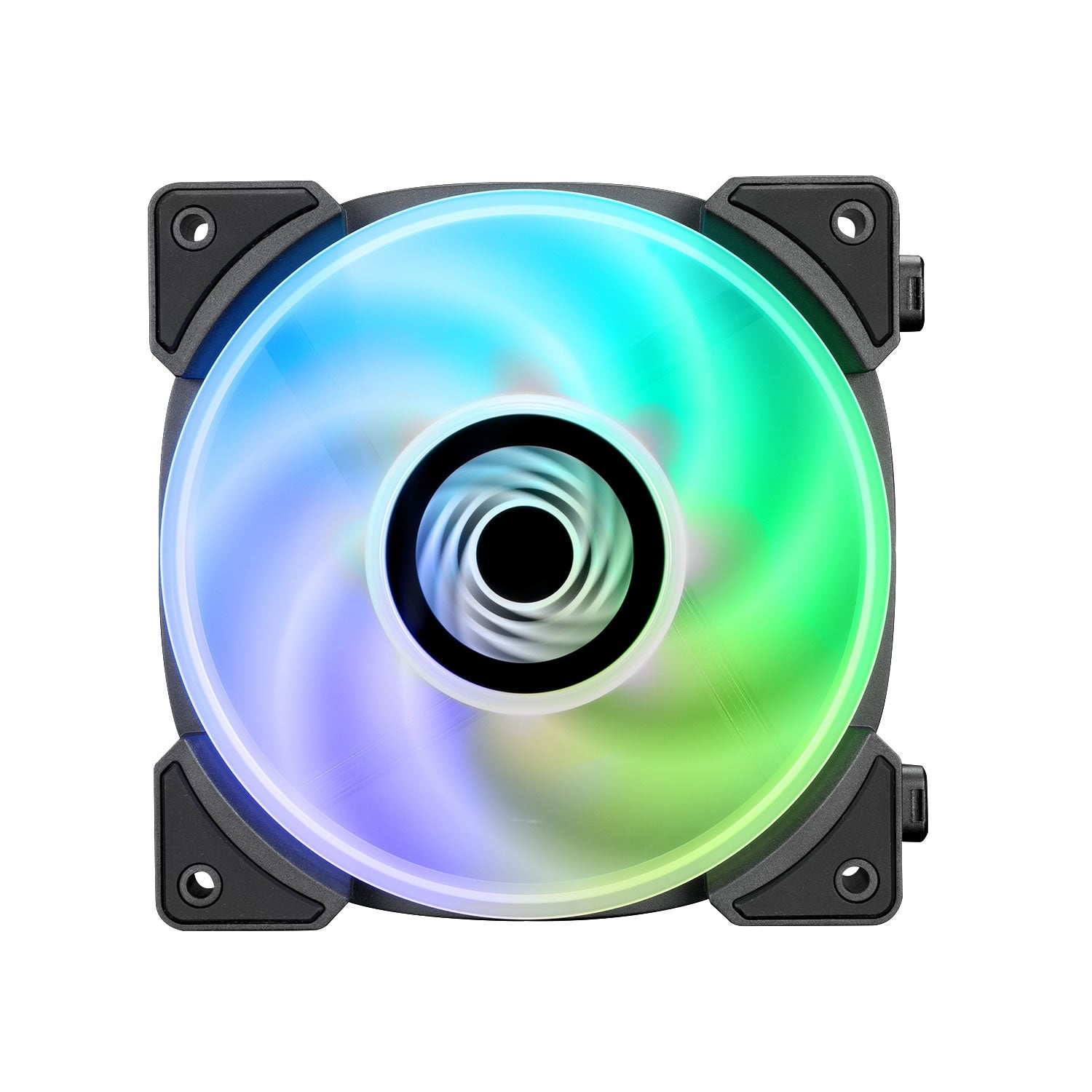 Ventilador InWin LN120 ARGB, 900-2200rpm, color negro, 3pz